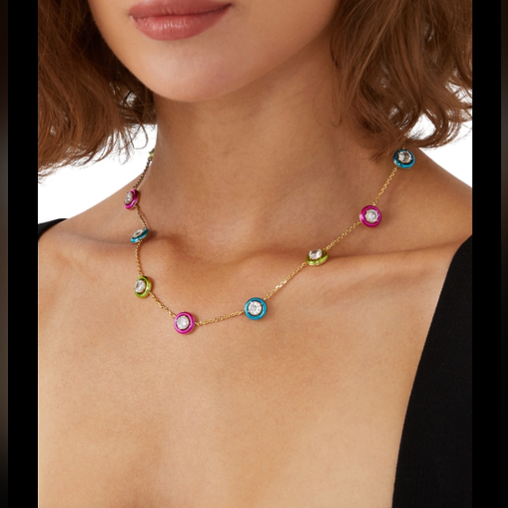 NWT Kate Spade Dream in Color station necklace.